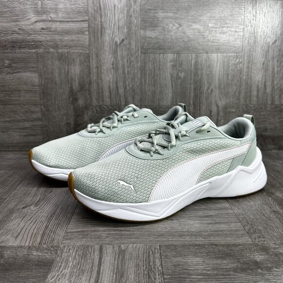 Puma Soft Ride Women's size 10 Light Green Lightweight Running Shoes - Picture 4 of 8